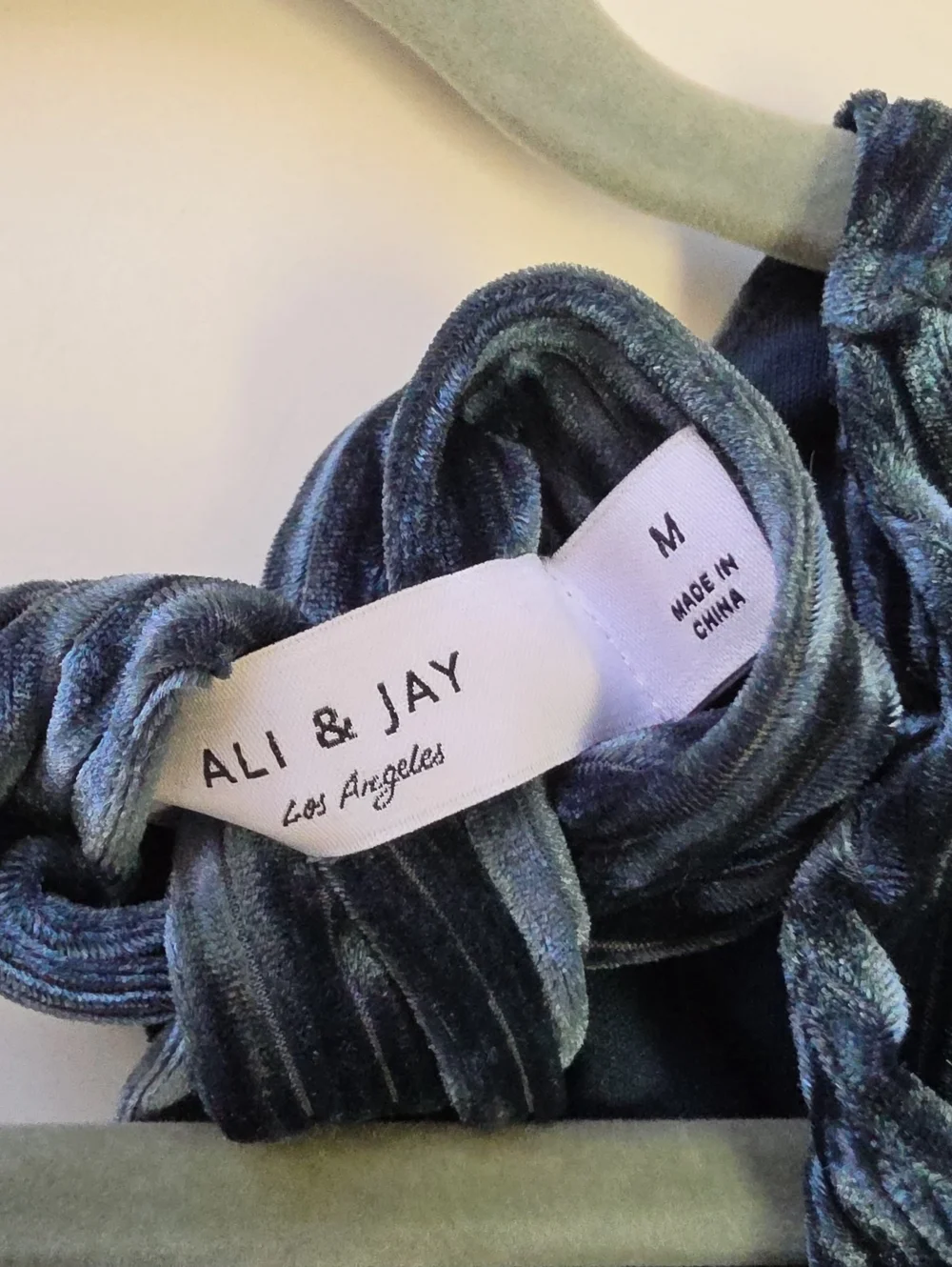 Ali & Jay Samantha Velvet Jumpsuit